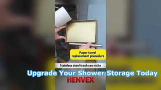 Modern 304 Stainless Steel Shower Niche